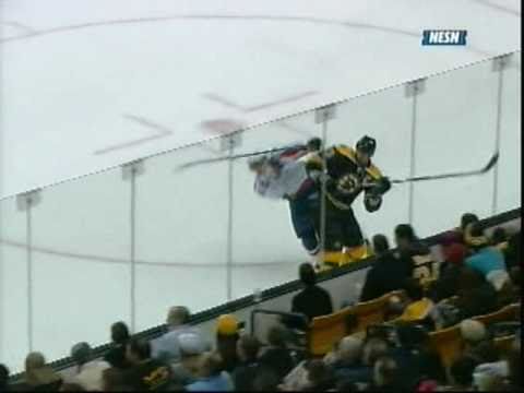 Zdeno Chara knocks Alex Ovechkin