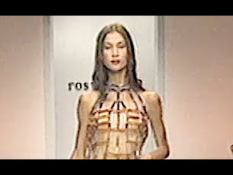 ROSY GARBO Fall 1999 2000 Haute Couture Rome - Fashion Channel
