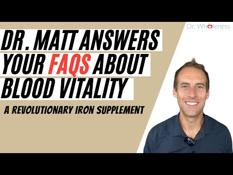 Blood Vitality Q&A | Iron Supplement