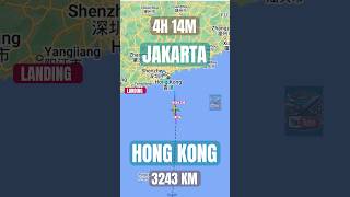 Download lagu Jakarta to Hong Kong - Cathay Pacific #map #flightpath mp3 Download lagu Jakarta to Hong Kong - Cathay Pacific #map #flightpath mp3