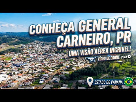  General Carneiro PR / Vista Aérea Drone DJI AIR 3s
