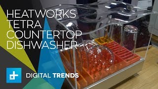Heatworks Tetra Countertop Dishwasher and Sous Vide - First Look at CES 2018