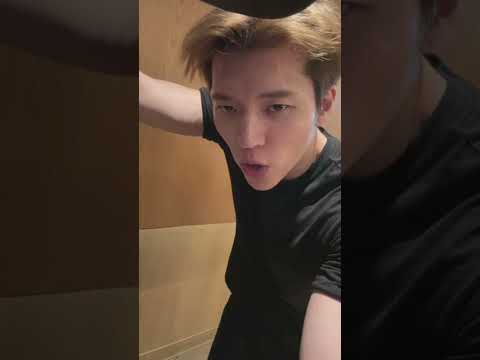 08042023 nam woohyun live ig at gym before fan meeting in taiwan