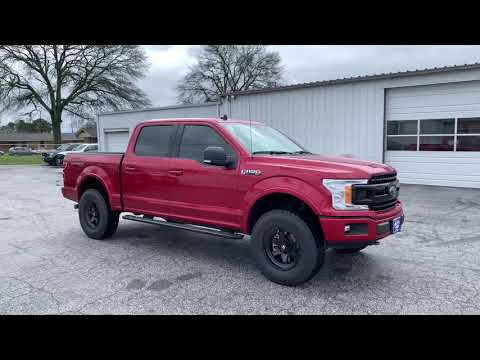 2020 Ford F150 Rapid Red Covert Edition Fuel Shok Nitto