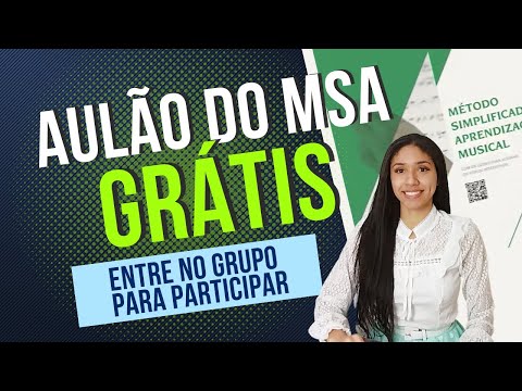 06-08 às 20:30 - Aulão do MSA #parte3 com JG Organista