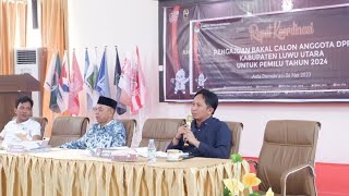 Download lagu Rapat Koordinasi Pengajuan Bakal Calon Anggota DPRD Kabupaten Luwu Utara Untuk Pemilu Tahun 2024 mp3