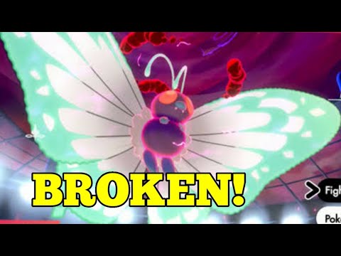 Catch G-Max Butterfree! Hidden Ability Tinted Lens & Compound Eyes. Gigantamax Pokemon Sword Shield