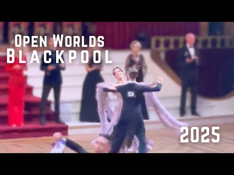 Madis Abel & Liis End I Quickstep I The Open Worlds Blackpool I 2025 I Professional Ballroom