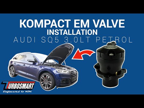 BOV INSTALL: AUDI SQ5 3.0LT PETROL Dual Port Blow-Off Valve (P/N TS-0223-1079)