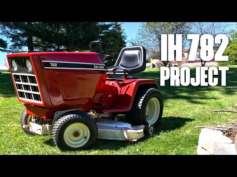 International Cub Cadet 782 Lawn Tractor Mower Restore Project (Part 5)