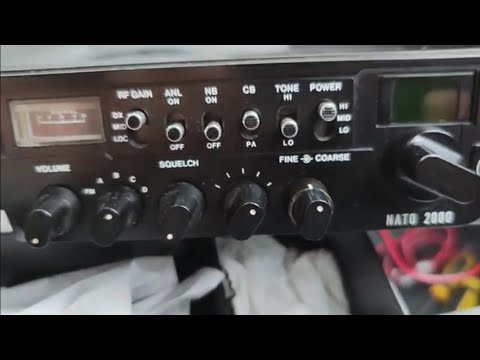 NATO 2000 200 channel am FM SSB CB radio