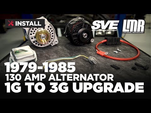 1979-1985 Mustang SVE 1G to 3G Alternator Upgrade - Install & Review