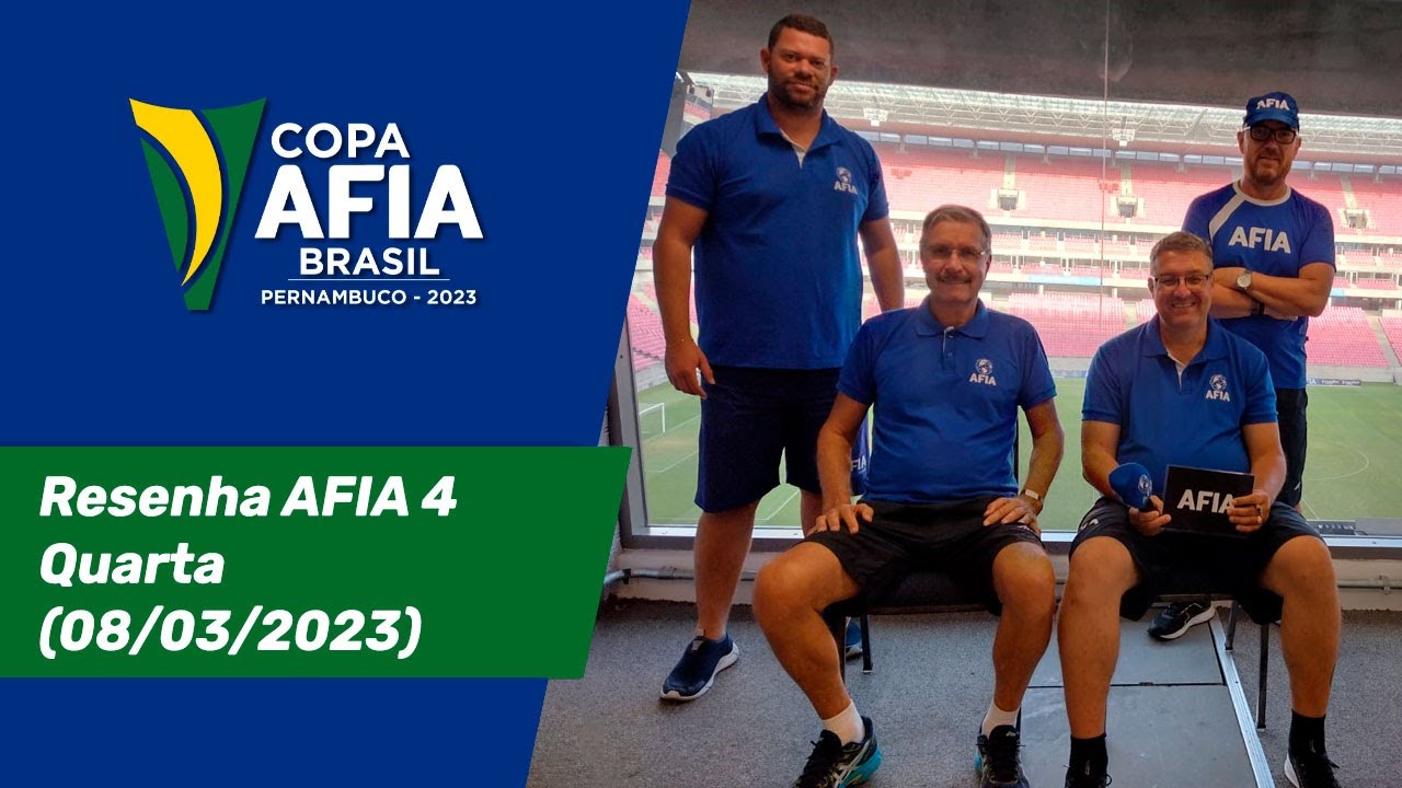 Resenha AFIA 4 – Copa AFIA Pernambuco – Quarta (08/03/2023)