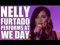 Nelly Furtado and K'naan - 'Is Anybody Out There' (Live from WE Day 2012)