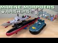 Marine Morphers Warships | Battleship, Hovercraft & Submarine | #transformers #aliexpress