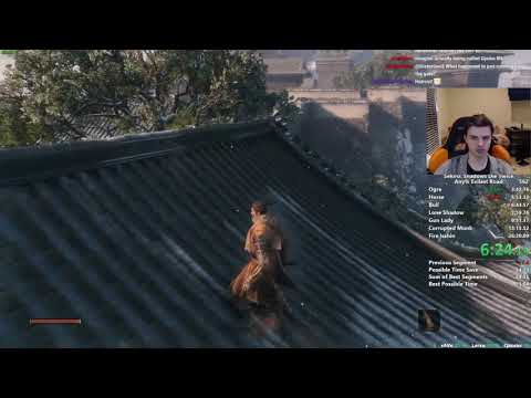 Sekiro Any% Speedrun in 25:39