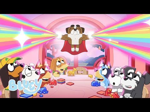 Capa de Histórias Emocionantes! 🌈 ✨ |  História Engraçada do Bluey 😆 | Bluey Português Brasil Canal Oficial