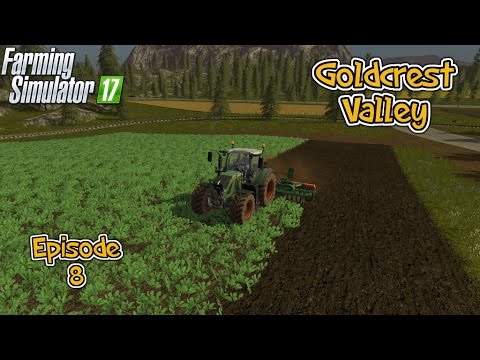 Let's Play Farming Simulator 2017 Goldcrest Valley Ep 8 Working on the Farm