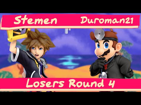 [UVDS: Agosto] Losers Round 4 - Stemen (Sora) VS Duroman21 (Dr. Mario)