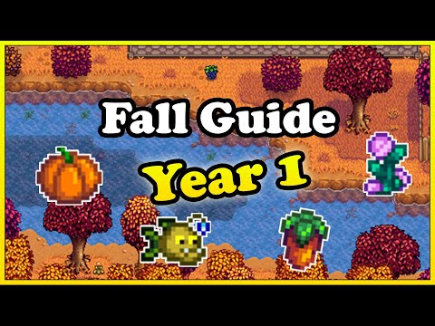 Full Guide for your First Fall - Stardew Valley