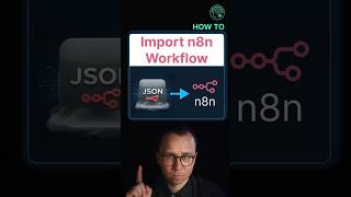 How to Import JSON Workflow in n8n