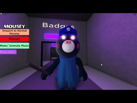 PIGGY MIMI POLICE JUMPSCARE ROBLOX