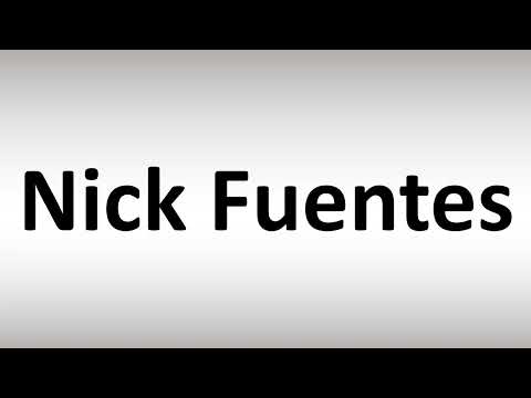 How to Pronounce Nick Fuentes