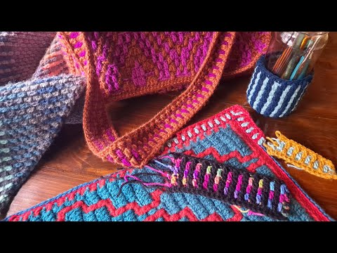 The Dyad Stitch - Flat or In The Round - Left or Right - Multiple of 2 + 4