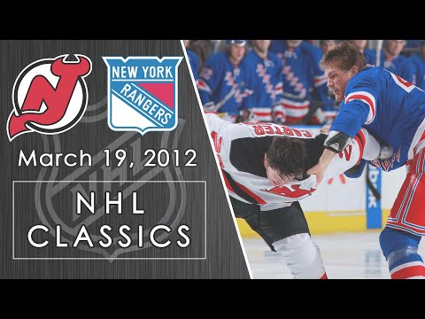 NHL Classics: New Jersey Devils vs. New York Rangers | 3/19/12 | NBC Sports