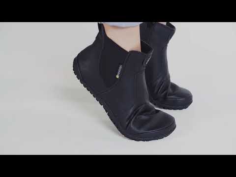 Vegan Barfußstiefel für Damen - Lupino Vegan Black