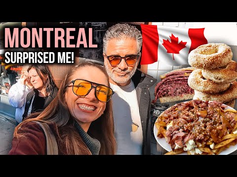 My CANADIAN Boyfriend shows me the BEST Foods in MONTREAL 🇨🇦