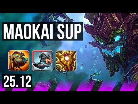 MAOKAI & Zeri vs NAMI & Lucian (SUP) | KR Master | 25.12