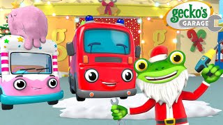 Gecko's Grotto! 🎅 Christmas Gifts Go Wrong! 🎁 | Gecko's Garage 🚚 | Cartoons For Kids