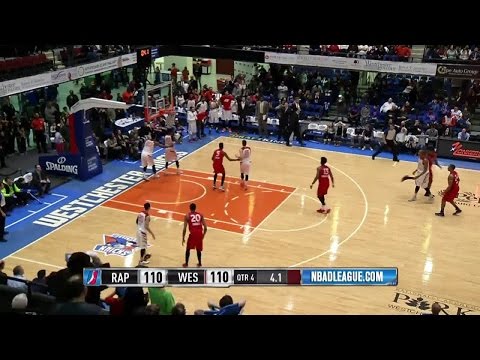 Bruno Caboclo Hits Game-Tying 3 for Raptors 905!