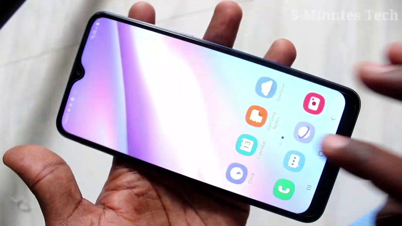 How to take background blurred image in Samsung Galaxy A10s