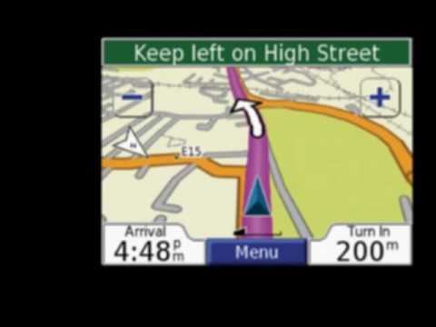 Garmin Nuvi 780 video