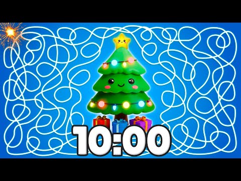 10 Minute [CHRISTMAS] Tree Timer 🎄🎁🎇 | Festive Surprise!