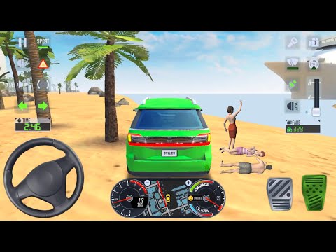 Taxi Sim 2020 🚖👮‍♂️ CITY CAR 4X4 BEACH UBER DRIVER GAME - Car Games 3D Android iOS