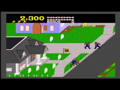 paperboy megadrive review