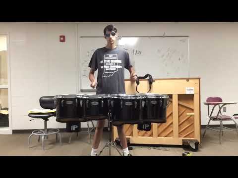 Blue Knights 2021 Quad Audition 2 Solo - Alex Fulkerson