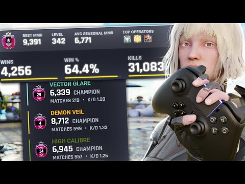 Hitting CHAMPION On PC With A Controller ONLY??? - RAINBOW SIX SIEGE