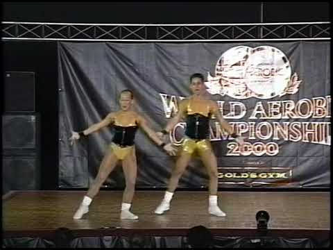 Melisa Hermoso, Israel Carrasco (Spain) - 2000 ANAC World Aerobic Championship
