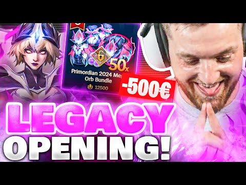 💸🔥500€ LEGACY League Opening | ZIEHE ICH meine lieblings SKINS?! - League of Legends