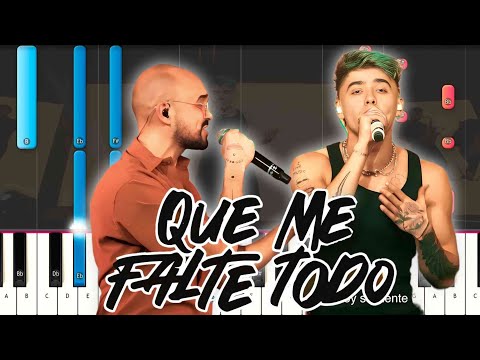 Que Me Falte Todo - Luck Ra