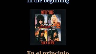 Mötley Crüe - In The Beginning - 01 - Lyrics / Subtitulos en español (Nwobhm) Traducida