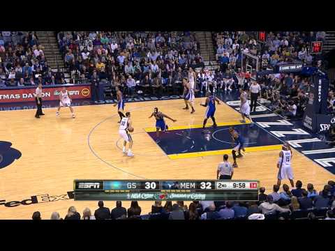 Jon Leuer Highlights Warriors vs. Grizzlies 12.16.2014 - 11 Points, 4 Rebounds
