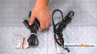 How To: Whirlpool, KitchenAid, Maytag Power Cord W11222083