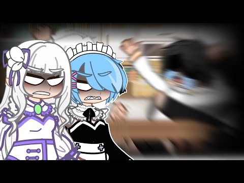 Re zero react to"it is cat milk"//gachanebula\\||meme||
