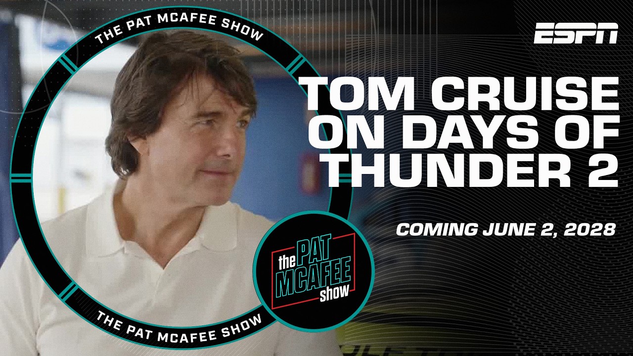 Tom Cruise says Cole Trickle will drive in ‘Days of Thunder 2’ | The Pat McAfee Show