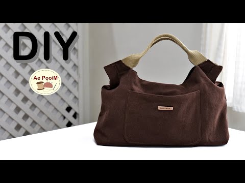 A new style of tote bag, easy and quick making